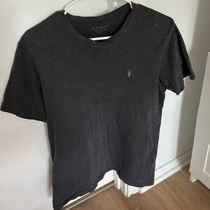 All Saints Charcoal Gray Tee